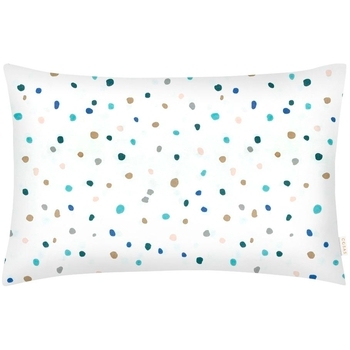 Наволочка Cosas Color Blots, ранфорс, 40х60 см, білий із різнобарвним (ColorBlotsV2_40) - Pampik