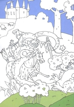 Лицарі та дракони. Розмальовка - Pampik - 6