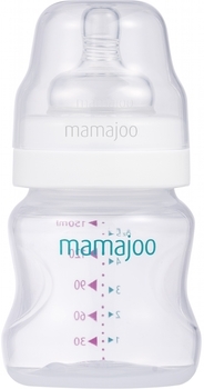 Пляшка для годування Mamajoo Silver S, 0+ міс., 150 мл (MMJ1035) - Pampik