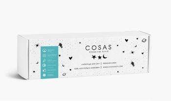 Простирадло на гумці Cosas Ranfors Olive дитяче 60х120х12 см - Pampik - 6