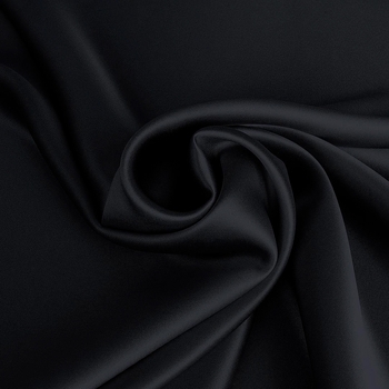 Наволочка Cosas, сатин, 70х70 см, чорний (Satin_Black_70) - Pampik - 4