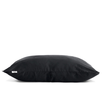 Наволочка Cosas, сатин, 70х70 см, чорний (Satin_Black_70) - Pampik - 3