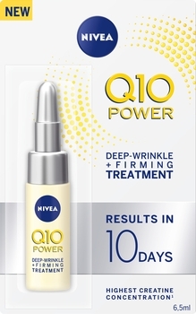 Концентрат для обличчя Nivea Q10 Power, проти зморшок, 6,5 мл - Pampik