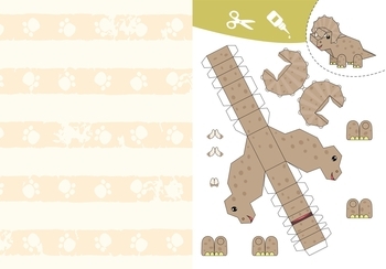 Вирізаємо та клеїмо. Аплікації. Об'ємні саморобки. Динозаврики - Pampik - 4