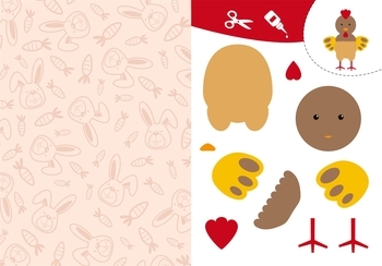 Вирізаємо та клеїмо. Аплікації. Об'ємні саморобки. Ферма - Pampik - 3