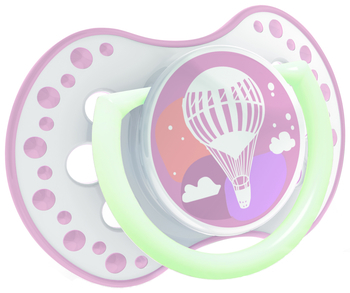 Силіконова динамічна пустушка Lovi Praud & Joy, 0-3 міс., 2 шт. (22/844girl) - Pampik - 3