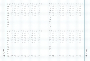 Прописи-тренажер. Математика. Навчаємося писати цифри - Pampik - 3