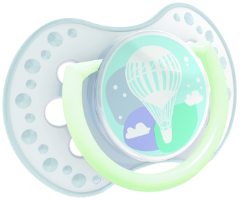 Силиконовая динамическая пустышка Lovi Praud & Joy, 0-3 мес., 2 шт. (22/844boy) - Pampik - 3