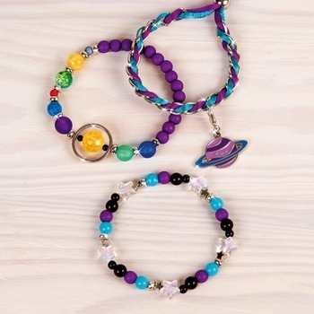 Набір для рукоділля Make it Real для створення шарм-браслетів Зірковий пил (MR1208) - Pampik - 2