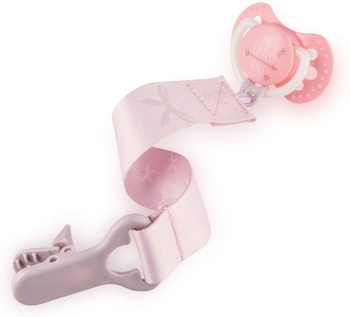 Тримач для пустушки Lovi Baby Shower girl, рожевий (51/020girl) - Pampik - 6