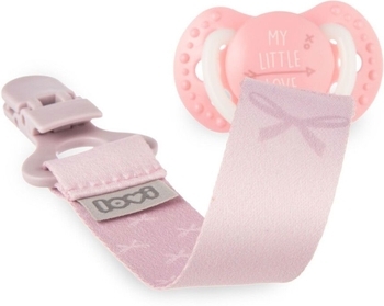 Тримач для пустушки Lovi Baby Shower girl, рожевий (51/020girl) - Pampik - 8