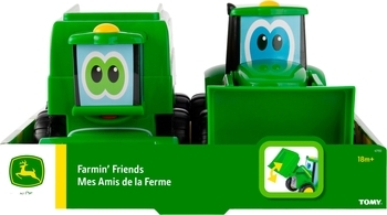 Игрушечные машинки John Deere Kids Друзья фермера (47193) - Pampik - 6