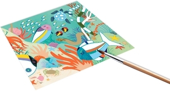 Набор для творчества с акварелью Djeco Мир природы (DJ08965) - Pampik - 2