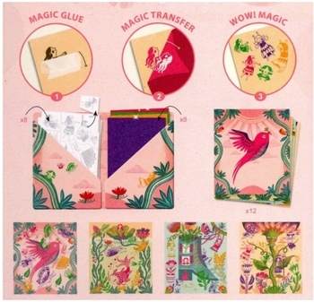 Художественные патчи Djeco Воздушность с вельветом (DJ09467) - Pampik - 2