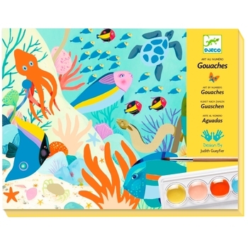 Набор для творчества с акварелью Djeco Мир природы (DJ08965) - Pampik