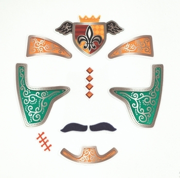 Набор наклеек Djeco Король (DJ09216) - Pampik - 2