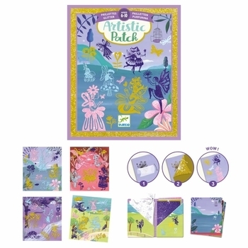 Художественные патчи Djeco Феи с блестками (DJ09464) - Pampik - 3