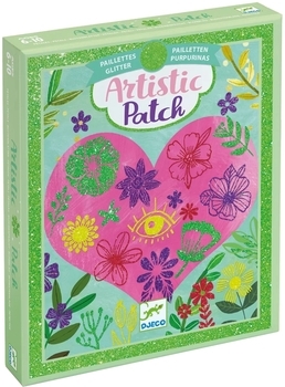 Художні патчі Djeco Пелюстки з блискітками (DJ09465) - Pampik - 2