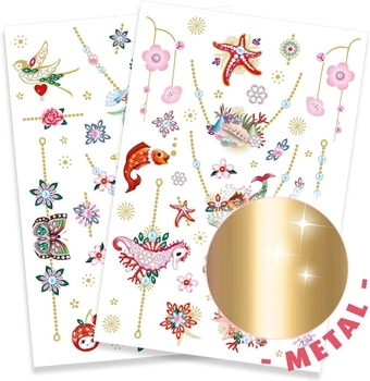 Набор наклеек на тело Djeco Фиона (DJ09586) - Pampik - 2