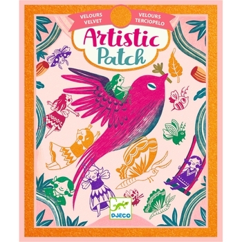 Художественные патчи Djeco Воздушность с вельветом (DJ09467) - Pampik