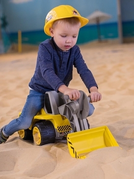 Толокар Big Навантажувач Максі, жовтий (55813) - Pampik - 6