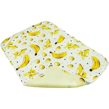 Багаторазова непромокальна пелюшка ЕКО ПУПС Eco Cotton Жовті банани, бавовна, 70х50 см, білий з жовтим (EPG10N-5070ban) - Pampik