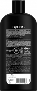 Шампунь Syoss Volume Lift для тонкого волосся без об'єму, 750 мл - Pampik - 2