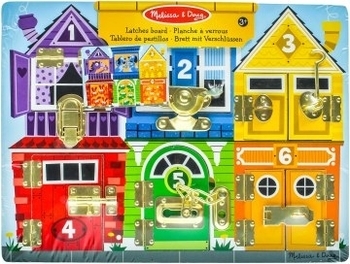 Деревянная доска с задвижками Melissa&Doug - Pampik