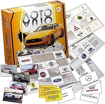 Настольная игра "Лото автомобили + Викторина" Мастер - Pampik