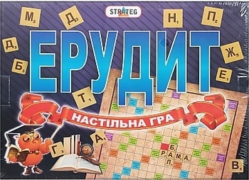 Настольная игра "Эрудит" Strateg - Pampik