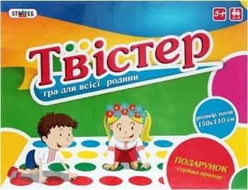 Игра "Твистер" Strateg - Pampik