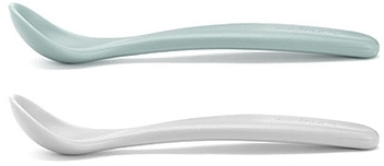 Набор ложек Suavinex Лесные истории, 2 шт., бирюзовый (306965) - Pampik