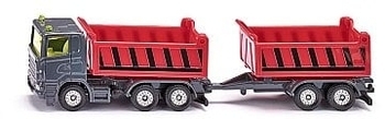 Самосвал с прицепом "Truck With Dumper Body & Tipping Trailer" Siku - Pampik
