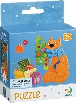 Пазл "Рождество для котика", 16 элементов Dodo - Pampik