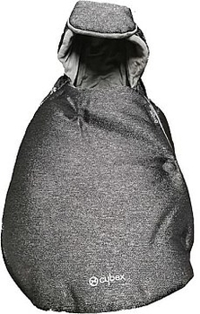 Спальный мешок для сидения Cybex Manhattan Grey Mid Grey (518002719) - Pampik - 2