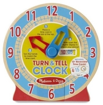 Деревянные умные часы Melissa&Doug - Pampik - 2