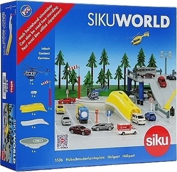 Вертолет с посадочной площадкой " Siku World" Siku - Pampik - 2