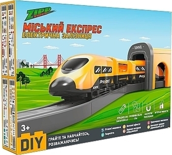 Игровой набор "Городской Экспресс" 80 деталей, красный ZIPP Toys - Pampik - 2