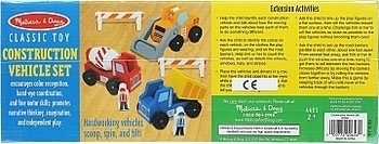 Деревянный набор "Строительные машинки" Melissa&Doug - Pampik - 2