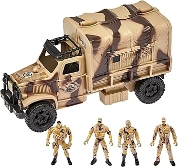 Игровой набор "Military Team. Военный грузовик" ZIPP Toys - Pampik