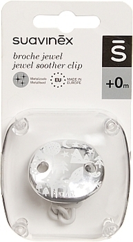 Клипса для пустышек "Fox -истории лисы", серая Suavinex - Pampik - 2