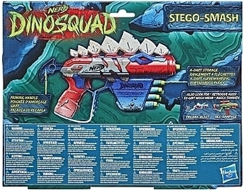 Бластер "Dino Squad", Stego-Smash Nerf - Pampik - 3