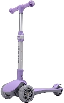 Самокат складной GO Travel, лиловый (LS308PP) - Pampik
