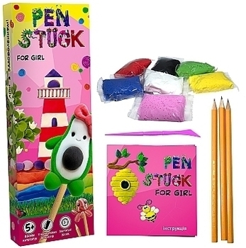 Набор для творчества «Pen Stuck for girl» (укр.) Strateg, укр. - Pampik - 2