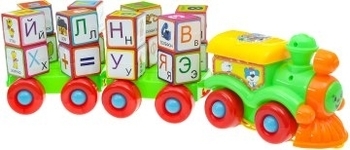 Игрушка "Паровоз", салатовый Shantou - Pampik