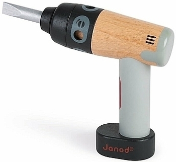 Игровой набор, дрель Janod - Pampik - 3