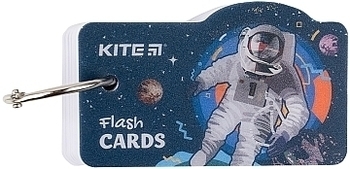 Карточки для записи иностранных слов "Cosmonaut", 80 листов Kite - Pampik