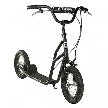 Самокат "Air Scooter", черный Stiga - Pampik - 2