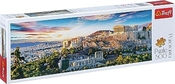 Пазл панорама "Акрополь, Афины", 500 элементов Trefl - Pampik