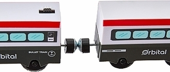 Игровой набор "Городской Экспресс" 80 деталей, красный ZIPP Toys - Pampik - 6